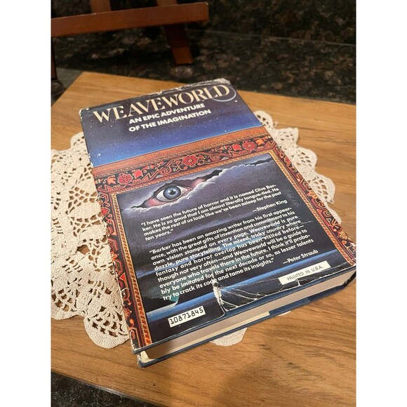 CLIVE BARKER Weave World 1987 - Picture 8 of 8